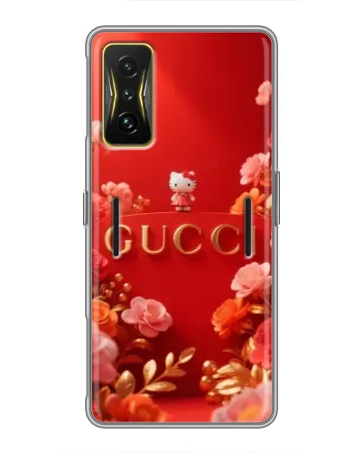 Чехол для Xiaomi POCO F4 GT с картинкой «Gucci — золотой сад» Чехол для Xiaomi POCO F4 GT с картинкой «Gucci — золотой сад»
