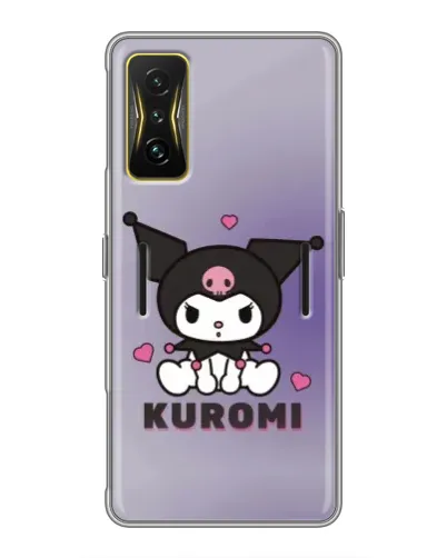 Чехол для Xiaomi POCO F4 GT с картинкой «Kuromi — фиолетовый арт» Чехол для Xiaomi POCO F4 GT с картинкой «Kuromi — фиолетовый арт»