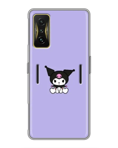 Чехол для Xiaomi POCO F4 GT с картинкой «Kuromi — фиолетовый минимализм» Чехол для Xiaomi POCO F4 GT с картинкой «Kuromi — фиолетовый минимализм»