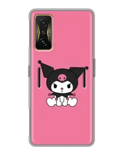 Чехол для Xiaomi POCO F4 GT с картинкой «Хмурая Kuromi» Чехол для Xiaomi POCO F4 GT с картинкой «Хмурая Kuromi»