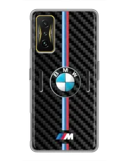 Чехол для Xiaomi POCO F4 GT с картинкой «Эмблема BMW и карбон» Чехол для Xiaomi POCO F4 GT с картинкой «Эмблема BMW и карбон»