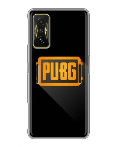 Чехол для Xiaomi POCO F4 GT с картинкой «PUBG — рамка лого»