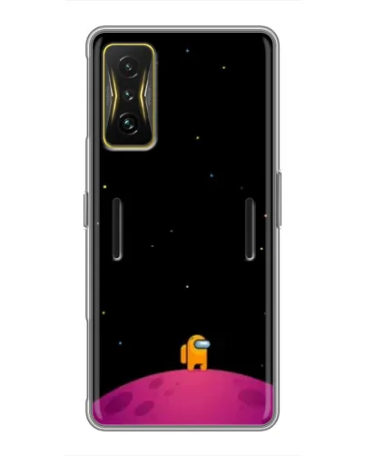Чехол для Xiaomi POCO F4 GT с картинкой «Одинокий герой на планете» Чехол для Xiaomi POCO F4 GT с картинкой «Одинокий герой на планете»