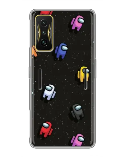 Чехол для Xiaomi POCO F4 GT с картинкой «Космический паттерн Among Us» Чехол для Xiaomi POCO F4 GT с картинкой «Космический паттерн Among Us»