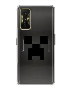 Чохол для Xiaomi POCO F4 GT з картинкою «Чорний кріпер градієнт» Чохол для Xiaomi POCO F4 GT з картинкою «Чорний кріпер градієнт»