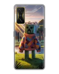 Чохол для Xiaomi POCO F4 GT з картинкою «Кріпер у светрі» Чохол для Xiaomi POCO F4 GT з картинкою «Кріпер у светрі»