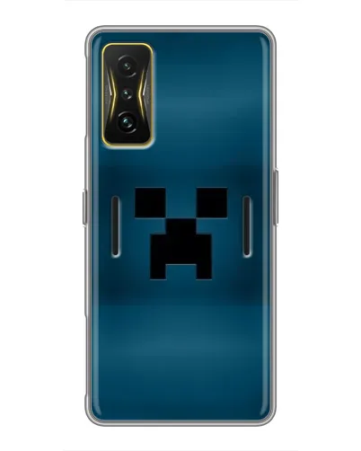 Чехол для Xiaomi POCO F4 GT с картинкой «Крипер текстура»