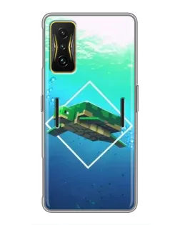 Чохол для Xiaomi POCO F4 GT з картинкою «Черепаха Minecraft» Чохол для Xiaomi POCO F4 GT з картинкою «Черепаха Minecraft»