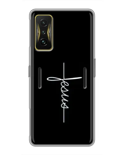 Чехол для Xiaomi POCO F4 GT с картинкой «Тонкая линия веры»