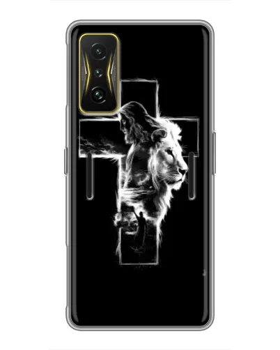 Чехол для Xiaomi POCO F4 GT с картинкой «Сияющий крест Jesus» Чехол для Xiaomi POCO F4 GT с картинкой «Сияющий крест Jesus»