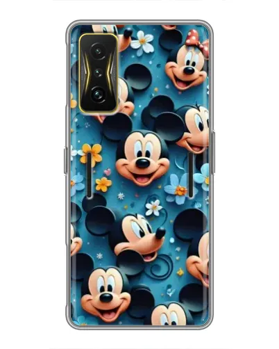 Чехол для Xiaomi POCO F4 GT с картинкой «Паттерн Микки и Минни» Чехол для Xiaomi POCO F4 GT с картинкой «Паттерн Микки и Минни»