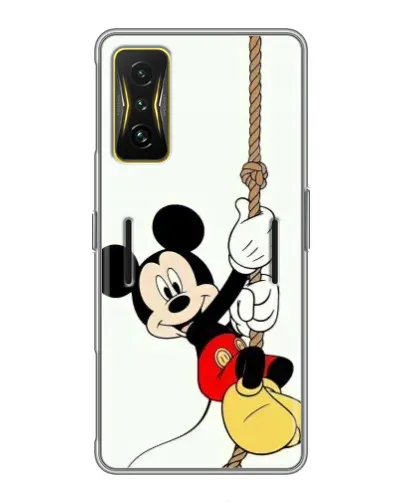 Чехол для Xiaomi POCO F4 GT с картинкой «Mickey на канате» Чехол для Xiaomi POCO F4 GT с картинкой «Mickey на канате»