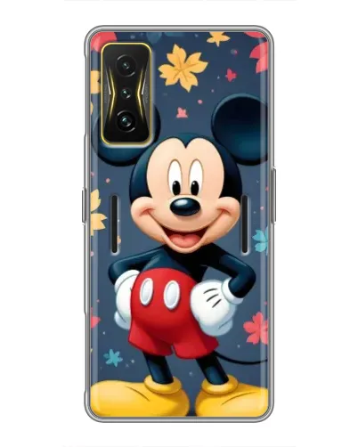 Чехол для Xiaomi POCO F4 GT с картинкой «Осенний Mickey Mouse» Чехол для Xiaomi POCO F4 GT с картинкой «Осенний Mickey Mouse»