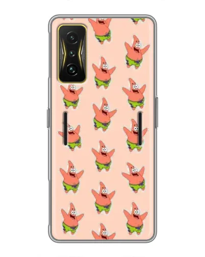 Чехол для Xiaomi POCO F4 GT с картинкой «Патрик Стар паттерн» Чехол для Xiaomi POCO F4 GT с картинкой «Патрик Стар паттерн»