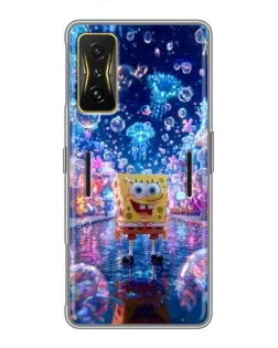 Чехол для Xiaomi POCO F4 GT с картинкой «Неоновый океан»