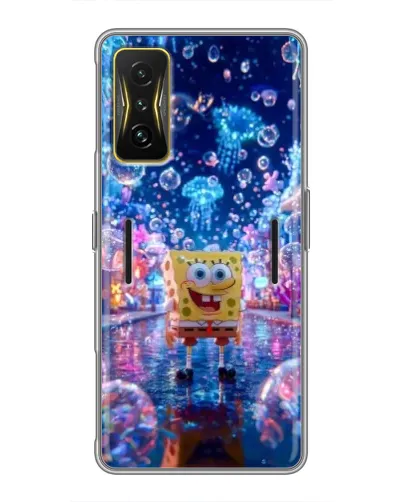 Чехол для Xiaomi POCO F4 GT с картинкой «Неоновый океан» Чехол для Xiaomi POCO F4 GT с картинкой «Неоновый океан»