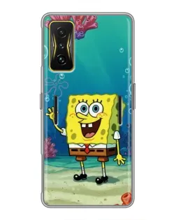 Чехол для Xiaomi POCO F4 GT с картинкой «Подводный привет»