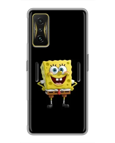 Чехол для Xiaomi POCO F4 GT с картинкой «Классический Губка Боб» Чехол для Xiaomi POCO F4 GT с картинкой «Классический Губка Боб»