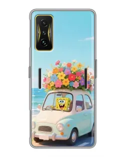 Чехол для Xiaomi POCO F4 GT с картинкой «Автомобильное путешествие»