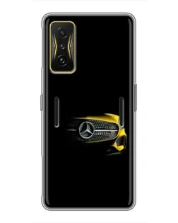 Чехол для Xiaomi POCO F4 GT с картинкой «Mercedes — ретро стиль»