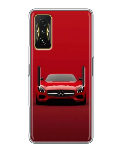 Чехол для Xiaomi POCO F4 GT с картинкой «Красный Mercedes AMG» Чехол для Xiaomi POCO F4 GT с картинкой «Красный Mercedes AMG»
