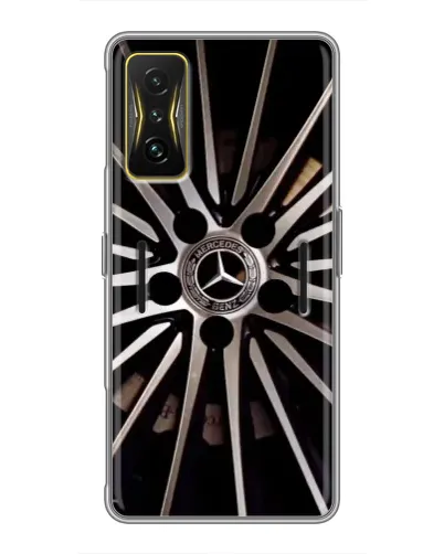 Чехол для Xiaomi POCO F4 GT с картинкой «Диск Mercedes» Чехол для Xiaomi POCO F4 GT с картинкой «Диск Mercedes»