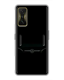 Чехол для Xiaomi POCO F4 GT с картинкой «Mercedes Stealth Look»