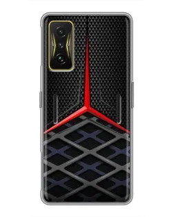 Чехол для Xiaomi POCO F4 GT с картинкой «Mercedes Carbon Grid»