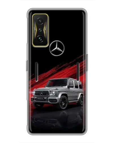 Чехол для Xiaomi POCO F4 GT с картинкой «Mercedes G-Class красный» Чехол для Xiaomi POCO F4 GT с картинкой «Mercedes G-Class красный»