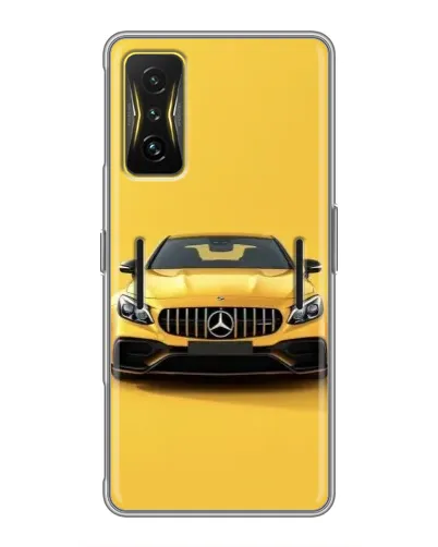 Чехол для Xiaomi POCO F4 GT с картинкой «Желтый Mercedes GT» Чехол для Xiaomi POCO F4 GT с картинкой «Желтый Mercedes GT»