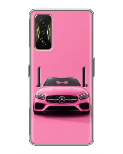 Чехол для Xiaomi POCO F4 GT с картинкой «Розовый Mercedes AMG» Чехол для Xiaomi POCO F4 GT с картинкой «Розовый Mercedes AMG»