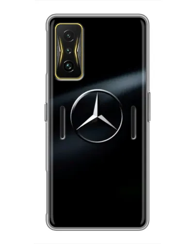 Чехол для Xiaomi POCO F4 GT с картинкой «Mercedes на металле» Чехол для Xiaomi POCO F4 GT с картинкой «Mercedes на металле»