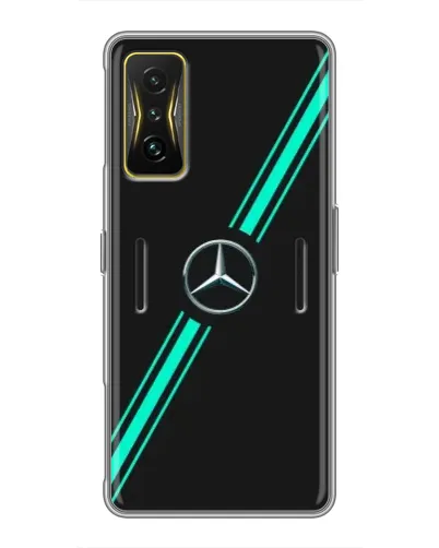 Чехол для Xiaomi POCO F4 GT с картинкой «Спортивные линии Mercedes» Чехол для Xiaomi POCO F4 GT с картинкой «Спортивные линии Mercedes»