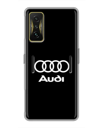 Чехол для Xiaomi POCO F4 GT с картинкой «Классическое лого Audi»