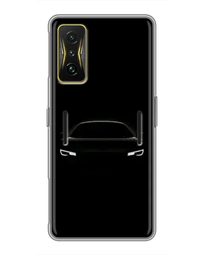 Чехол для Xiaomi POCO F4 GT с картинкой «Взгляд Audi в темноте»