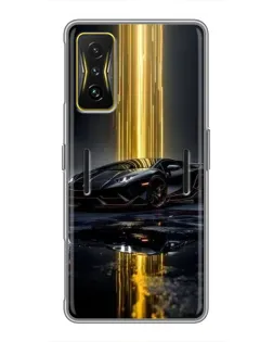 Чехол для Xiaomi POCO F4 GT с картинкой «Ночной Lamborghini драйв» Чехол для Xiaomi POCO F4 GT с картинкой «Ночной Lamborghini драйв»