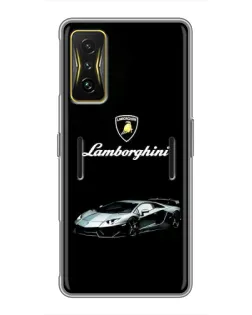 Чехол для Xiaomi POCO F4 GT с картинкой «Логотип Lamborghini классика» Чехол для Xiaomi POCO F4 GT с картинкой «Логотип Lamborghini классика»