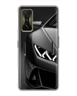 Чехол для Xiaomi POCO F4 GT с картинкой «Lamborghini фары детализация» Чехол для Xiaomi POCO F4 GT с картинкой «Lamborghini фары детализация»