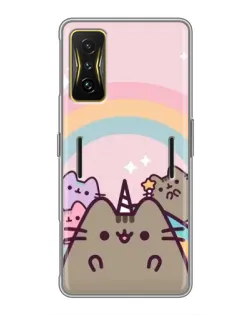 Чехол для Xiaomi POCO F4 GT с картинкой «Единорог Pusheen» Чехол для Xiaomi POCO F4 GT с картинкой «Единорог Pusheen»