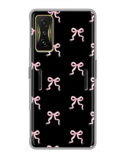 Чехол для Xiaomi POCO F4 GT с картинкой «Бант-цветок»