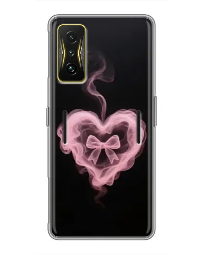 Чехол для Xiaomi POCO F4 GT с картинкой «Дымчатое сердце»