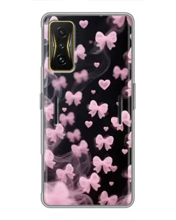 Чехол для Xiaomi POCO F4 GT с картинкой «Неоновое кружево»