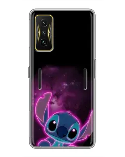 Чехол для Xiaomi POCO F4 GT с картинкой «Неоновый Stitch» Чехол для Xiaomi POCO F4 GT с картинкой «Неоновый Stitch»