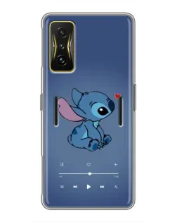 Чехол для Xiaomi POCO F4 GT с картинкой «Музыкальный Stitch» Чехол для Xiaomi POCO F4 GT с картинкой «Музыкальный Stitch»