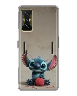 Чехол для Xiaomi POCO F4 GT с картинкой «Стич на коричневом фоне» Чехол для Xiaomi POCO F4 GT с картинкой «Стич на коричневом фоне»