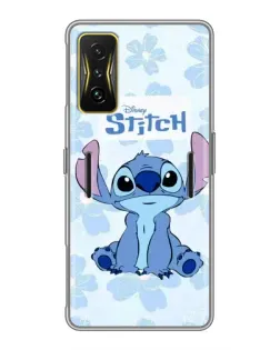 Чехол для Xiaomi POCO F4 GT с картинкой «Stitch среди цветов» Чехол для Xiaomi POCO F4 GT с картинкой «Stitch среди цветов»