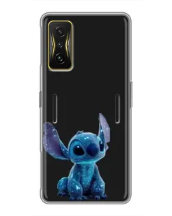 Чехол для Xiaomi POCO F4 GT с картинкой «Стич на черном» Чехол для Xiaomi POCO F4 GT с картинкой «Стич на черном»