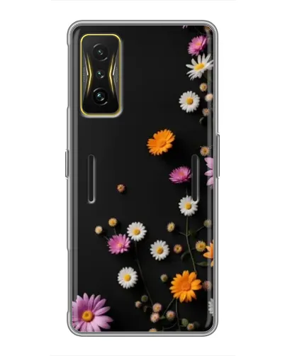 Чехол для Xiaomi POCO F4 GT с картинкой «Цветочная композиция»