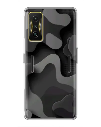 Чехол для Xiaomi POCO F4 GT с картинкой «Темный абстрактный камуфляж» Чехол для Xiaomi POCO F4 GT с картинкой «Темный абстрактный камуфляж»