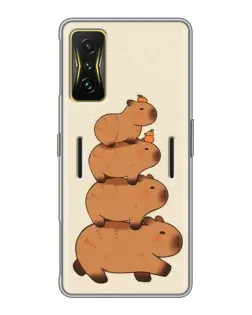 Чехол для Xiaomi POCO F4 GT с картинкой «Башня из капибар» Чехол для Xiaomi POCO F4 GT с картинкой «Башня из капибар»